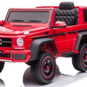 Elektrické autíčko Mercedes G63 4x4 červené