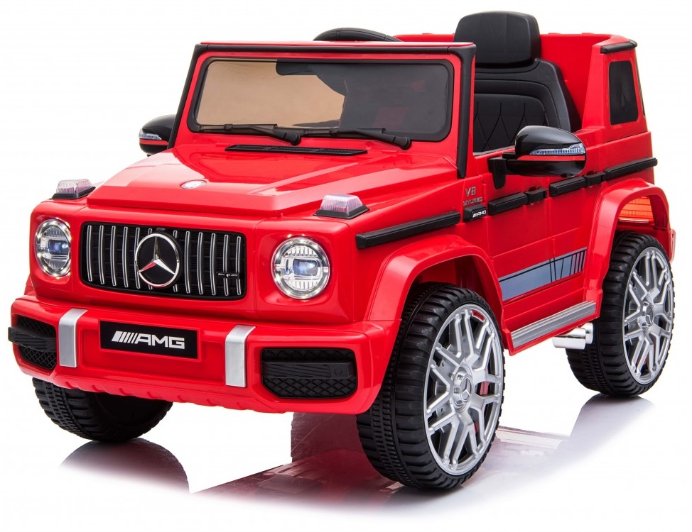 Elektrické autíčko Mercedes G63 AMG červené