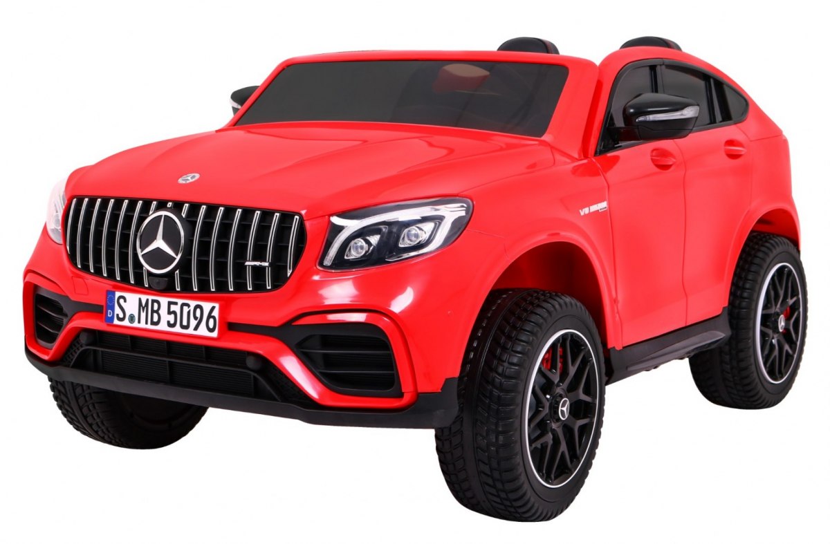 Elektrické autíčko Mercedes GLC 63S 4x4 LCD dvoumístné červené