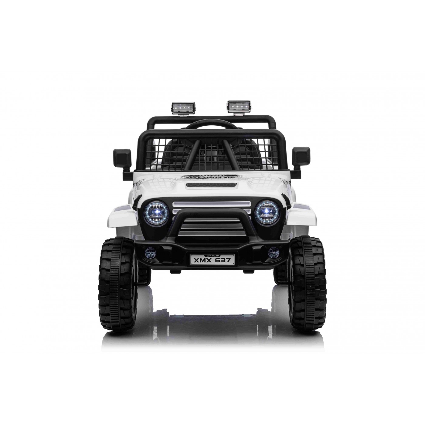 Elektrické autíčko OFF ROAD 4x4 SPORT bílé - Obrázek 2