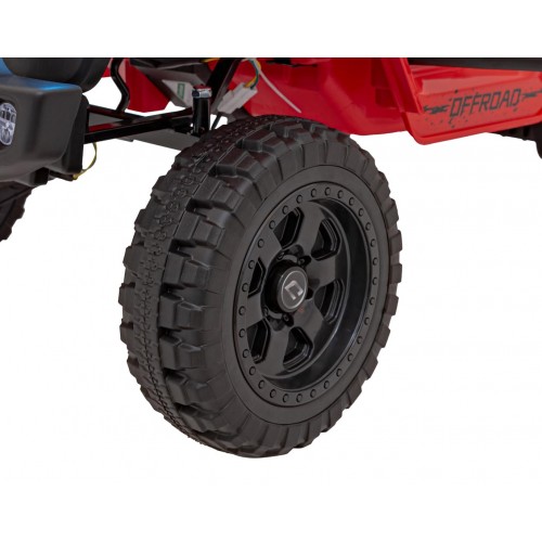 Elektrické autíčko OFF ROAD 4x4 SPORT červené - Obrázek 2