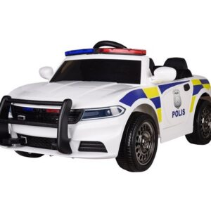 Elektrické autíčko Policie USA bílé JC-666