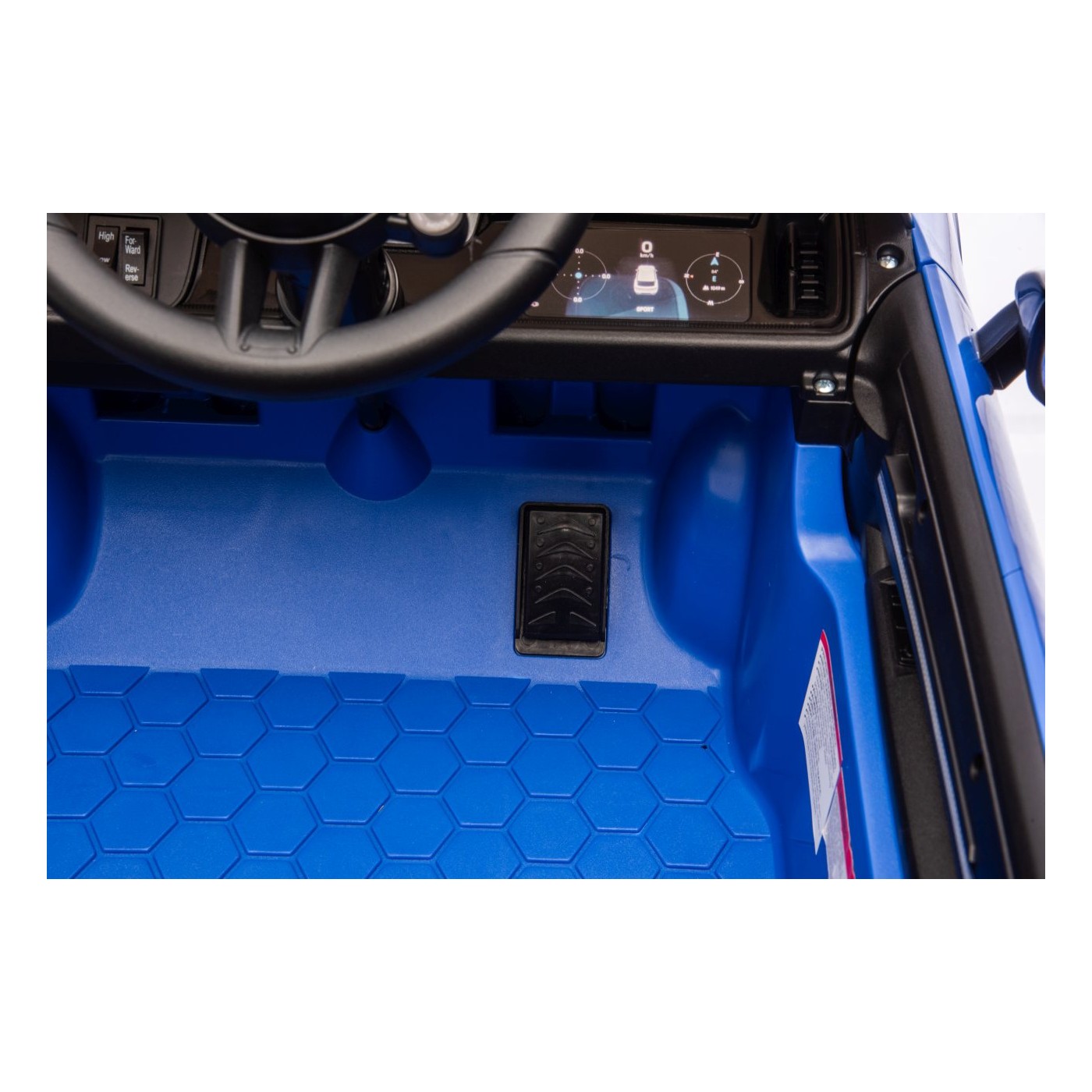 Elektrické autíčko Porsche Cayenne modré - Obrázek 2