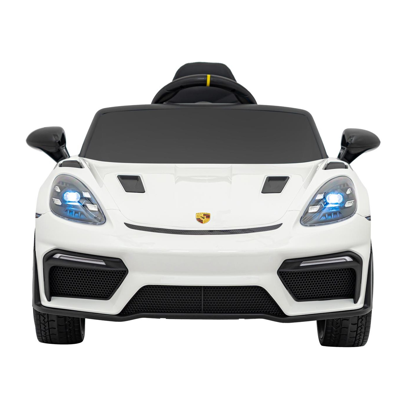 Elektrické autíčko Porsche Spyder RS 718 MP4 bílé - Obrázek 2