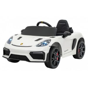 Elektrické autíčko Porsche Spyder RS 718 bílé