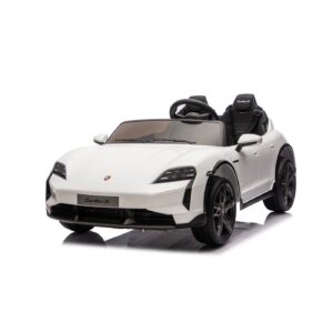 Elektrické autíčko Porsche Taycan Turbo S bílé