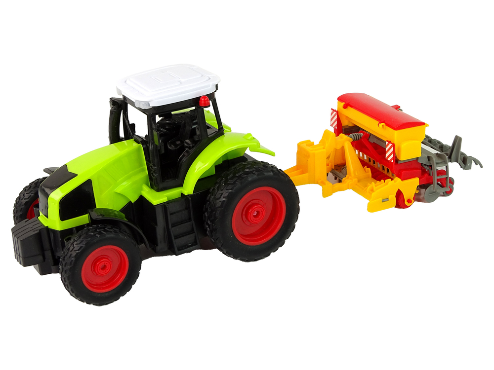 Elektrické autíčko Rolnícky Traktor s Lisem R/C 1:16 Zelený - Obrázek 2