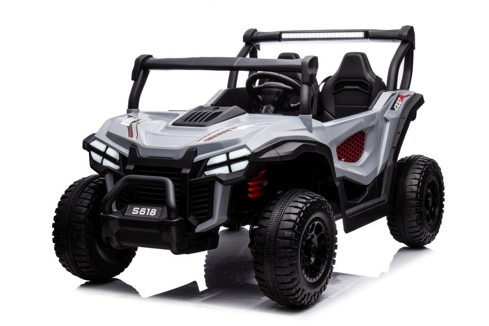 Elektrické autíčko S618 4x4 24V šedé - Obrázek 2