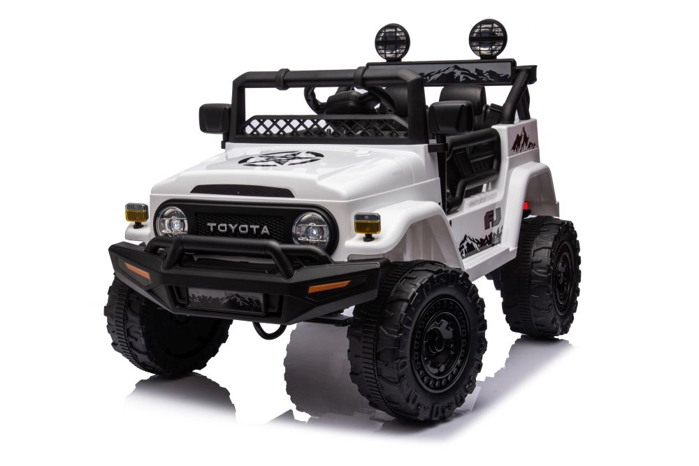 Elektrické autíčko Toyota FJ 4x4 bílá - Obrázek 2