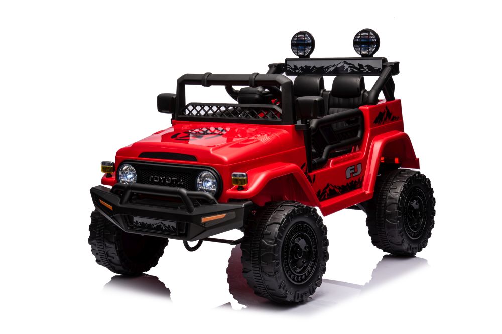 Elektrické autíčko Toyota FJ Cruiser 4x4 180W červené