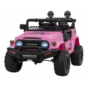 Elektrické autíčko Toyota FJ Cruiser 4x4 růžové