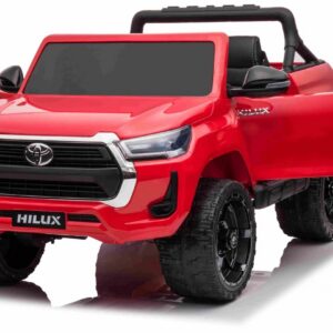 Elektrické autíčko Toyota Hilux červené