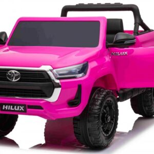 Elektrické autíčko Toyota Hilux růžové