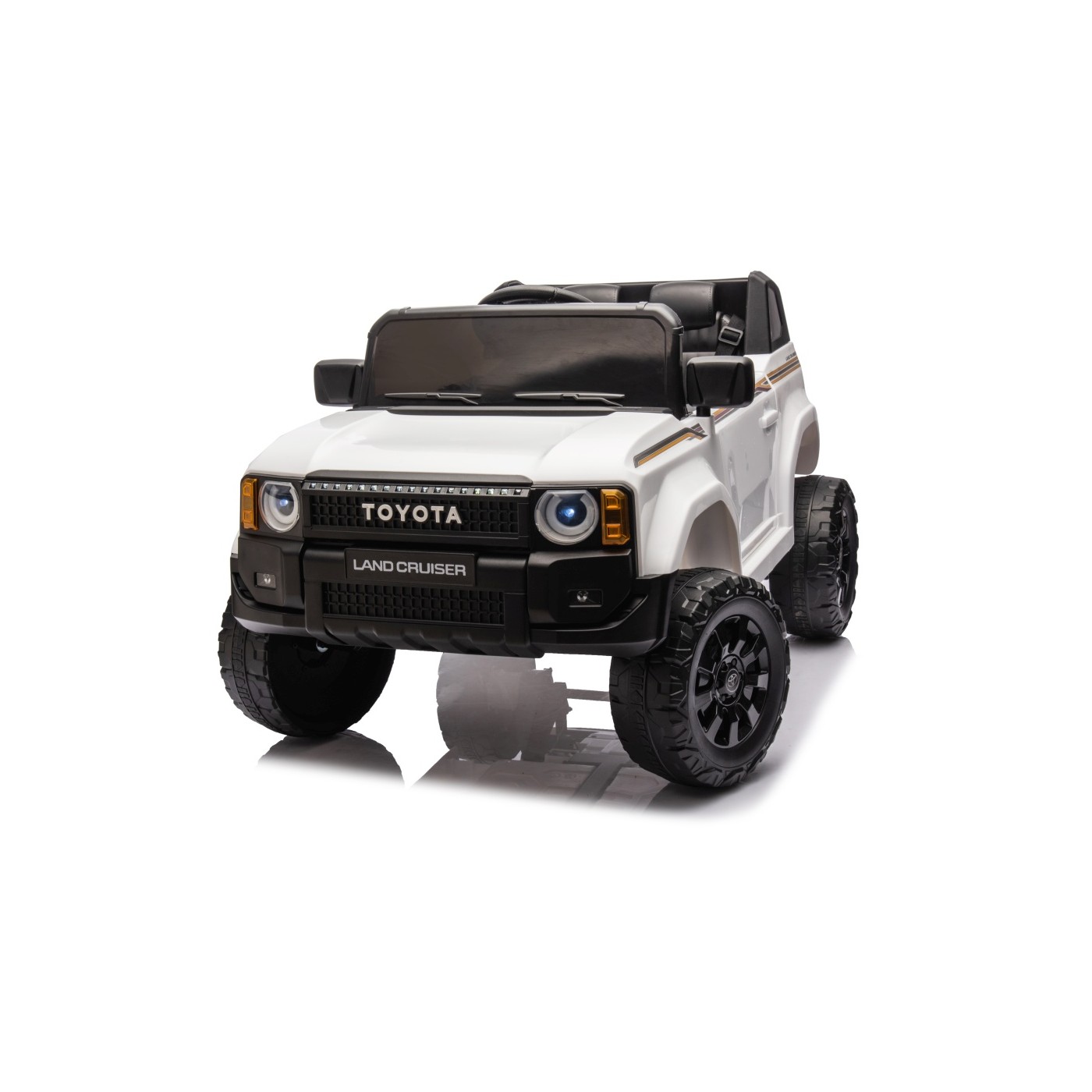 Elektrické autíčko Toyota Land Cruiser PRADO bílé - Obrázek 2
