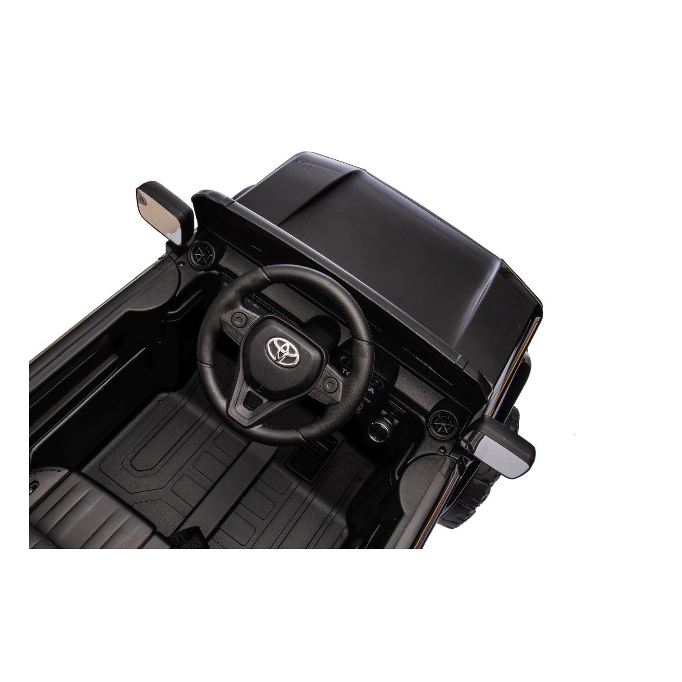 Elektrické autíčko Toyota Land Cruiser PRADO černé - Obrázek 2