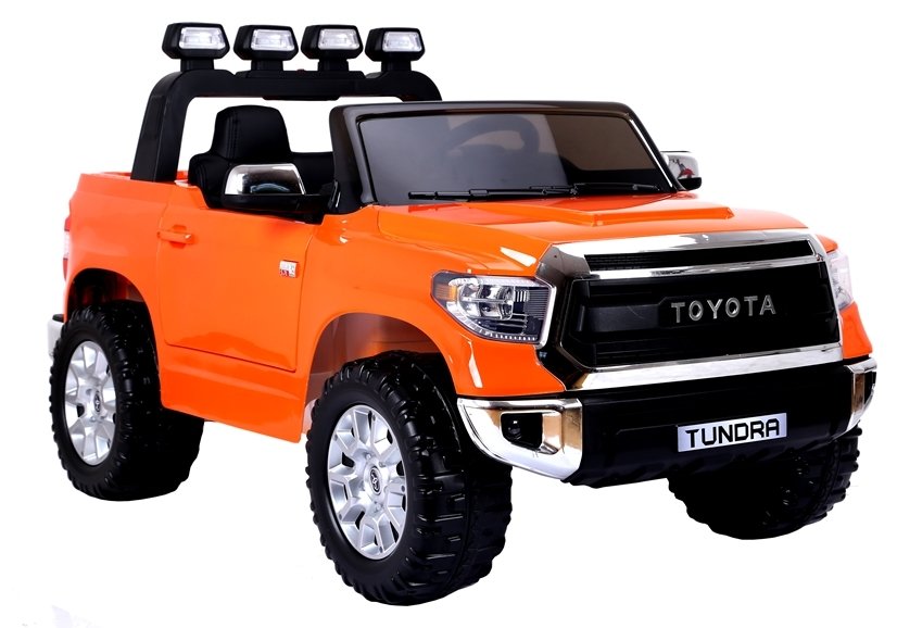 Elektrické autíčko Toyota Tundra oranžové - Obrázek 2