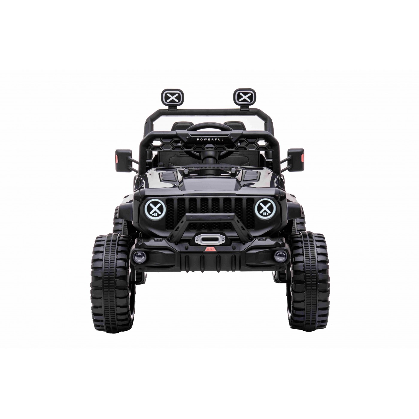 Elektrické autíčko jeep Off-road Speed 4x4 černé - Obrázek 2