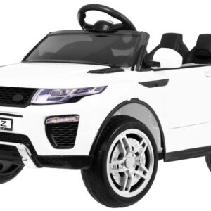 Elektrické autíčko sportovní Rapid Racer bílý