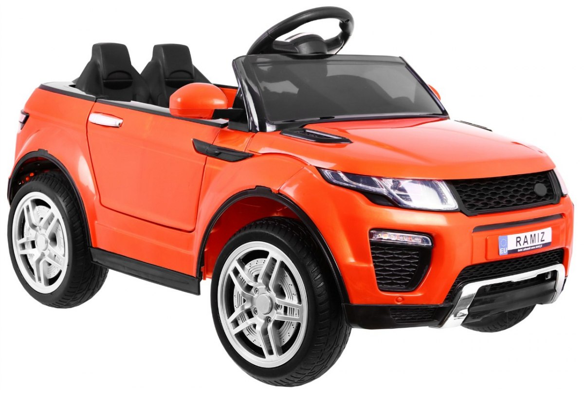 Elektrické autíčko sportovní Rapid Racer oranžové - Obrázek 2