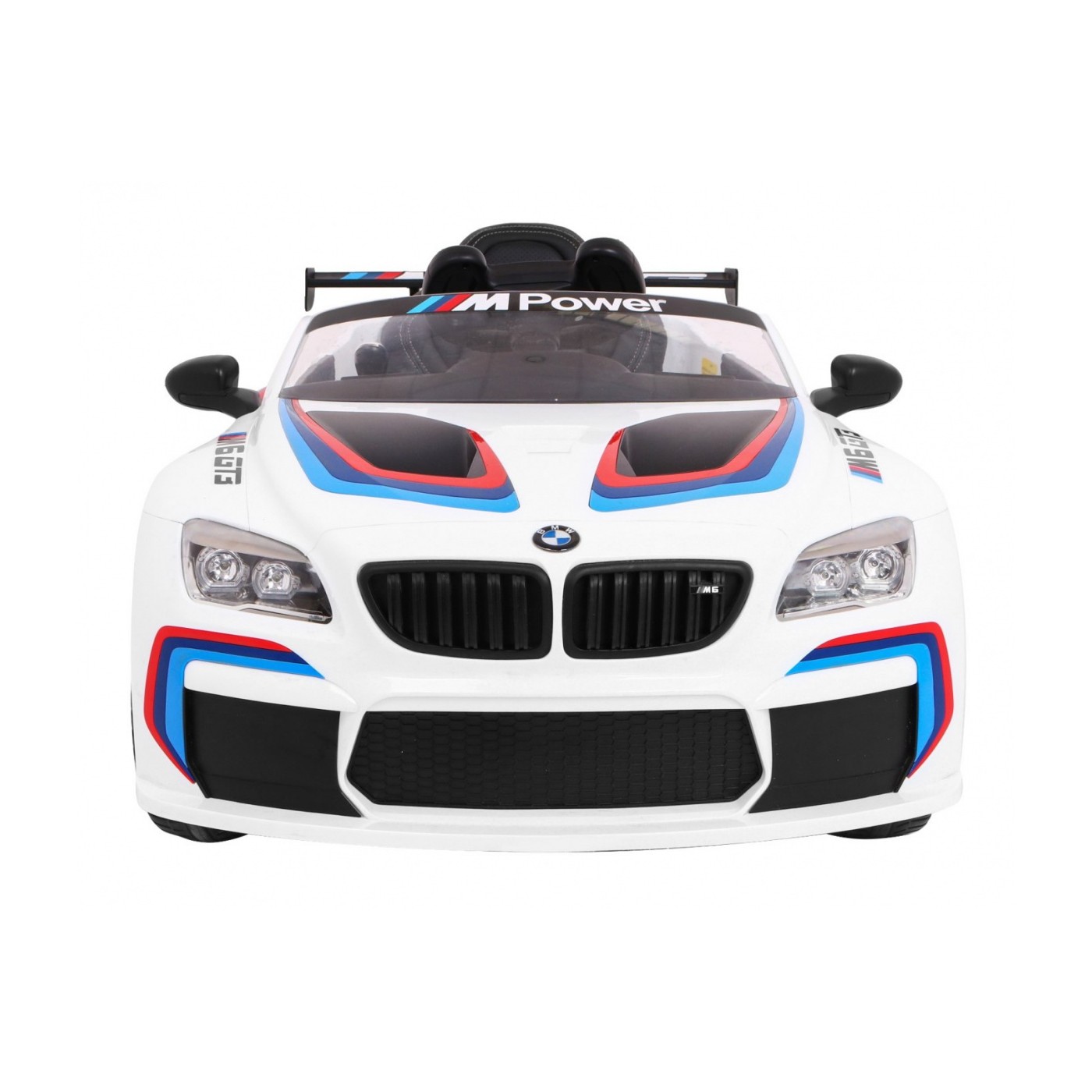 Elektrické auto BMW M6 GT3 2 x 45W bílé - Obrázek 2