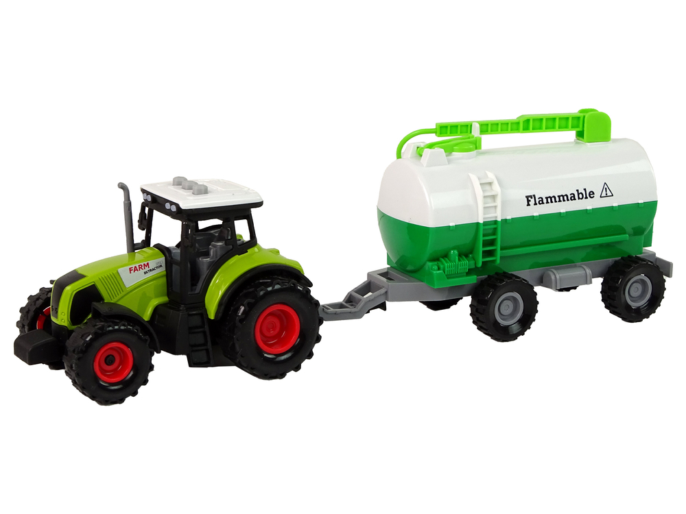 Farmářský traktor pro děti s návěsem cisternou - Obrázek 2