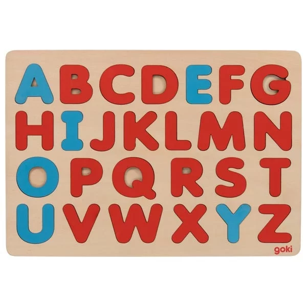 Goki Goki Puzzle Abeceda - inspirováno Montessori