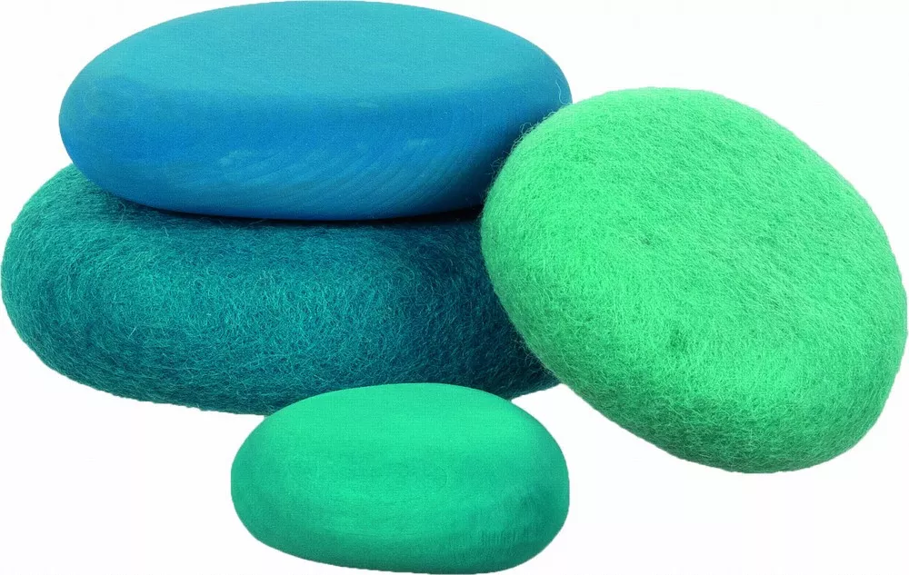 Goki Goki Stohování - Vlněné a dřevěné kameny - Obrázek 2