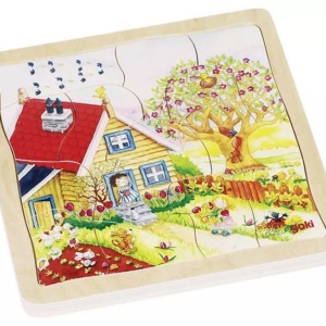 Goki Goki Vícevrstvé puzzle - Roční období