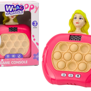 Hra Pop-It Wac-A-Mole Panenka Světla Zvuky Růžová Smyslová