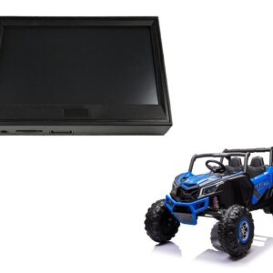 Hudební LCD panel do elektrického autíčka XMX613 24V