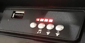Hudební panel do elektrického vozítka 12V