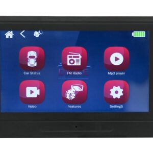 Hudební panel do elektrického vozítka LCD MP4 Mercedes Benz G63