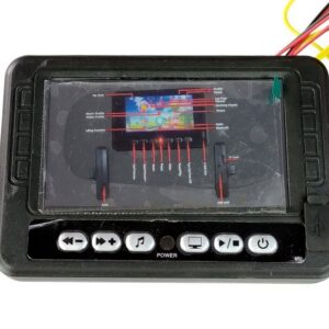 Hudební panel do elektrického vozítka LCD MP4 Range Rover DK-RR999