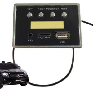 Hudební panel do elektrického vozítka Mercedes GLS63