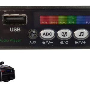 Hudební panel do policejního elektrického autíčka JC666