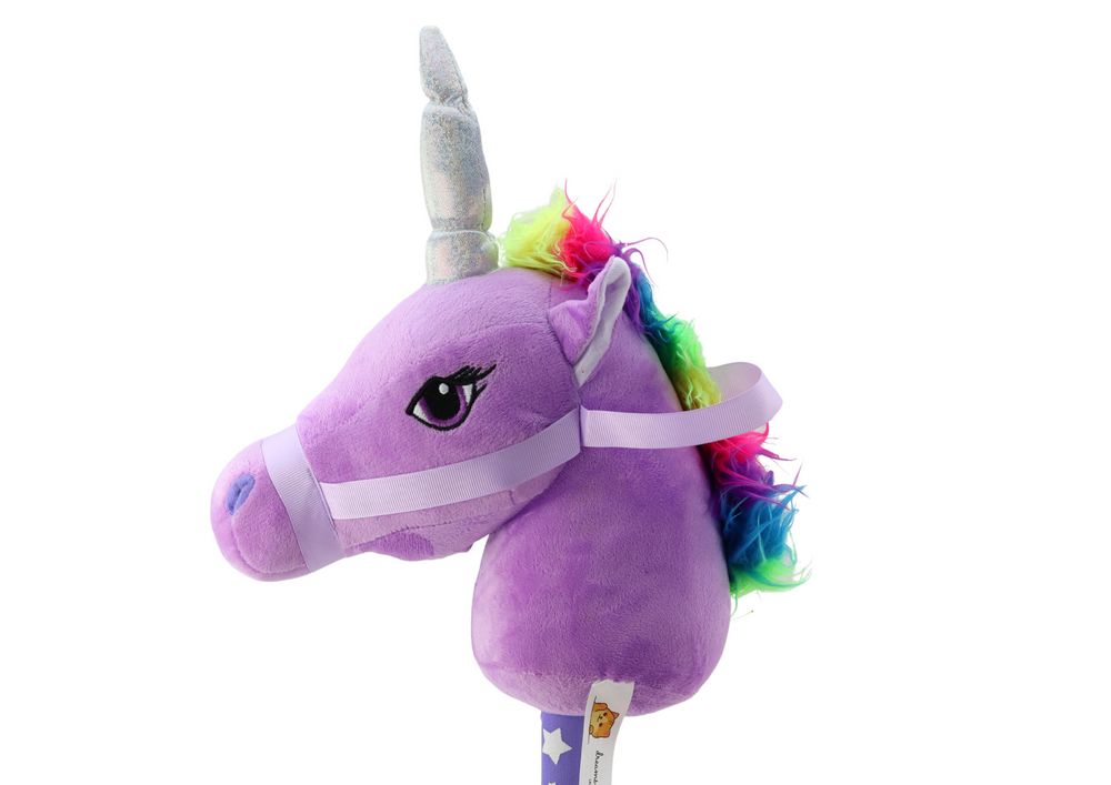 Jednorožec na tyči Hobby Horse se zvuky fialový - Obrázek 2