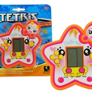 Kapesní elektronická hra Tetris červená