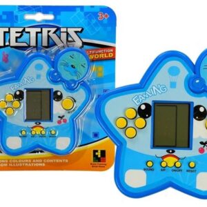 Kapesní elektronická hra Tetris modrá