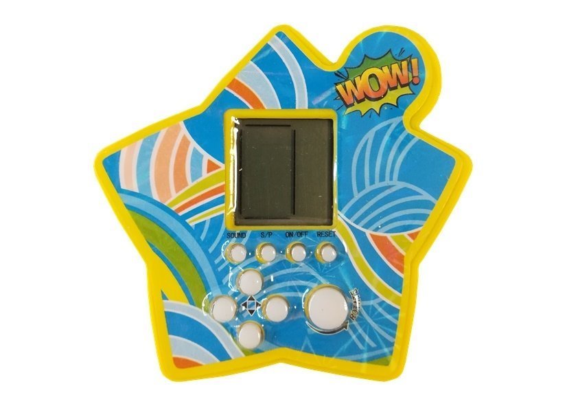 Kapesní elektronická hra Tetris žlutá - Obrázek 2