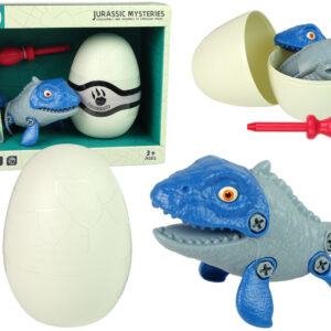 Konstrukční dinosaurus Mosasaur modrý