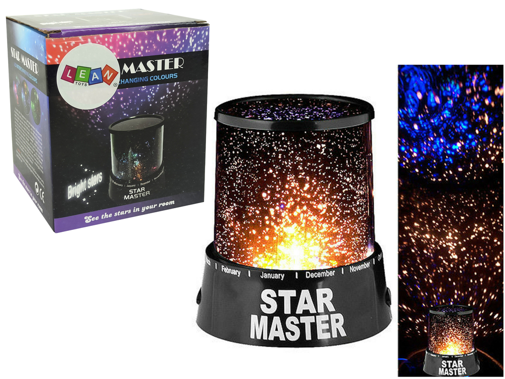 Lampička Star Master projektor hvězd