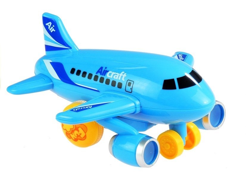 Letadlo AIR pro nejmenší s třecím pohonem a efekty - Obrázek 2