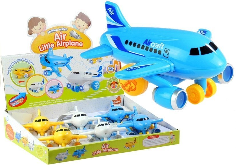 Letadlo AIR pro nejmenší s třecím pohonem a efekty
