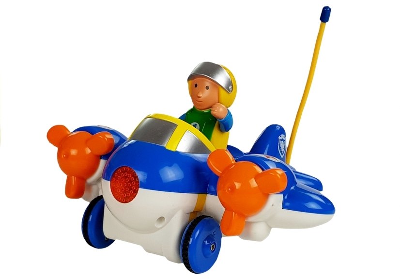 Letadlo na dálkové ovládání R/C modré - Obrázek 2