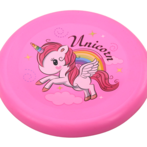 Létající disk Frisbee jednorožec růžový