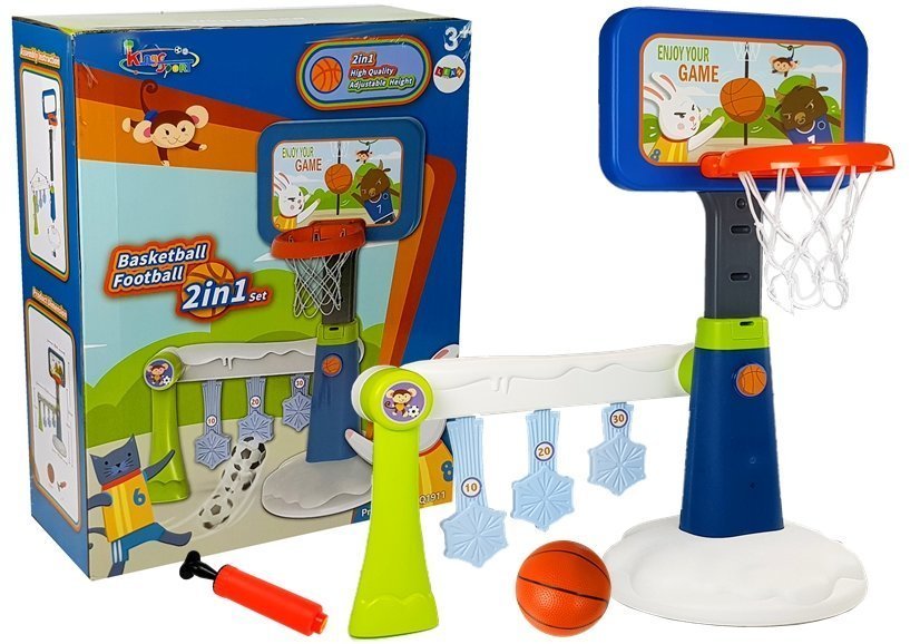 MIni basketbalová společenská hra 2v1