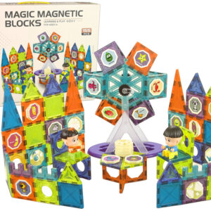 Magnetická stavebnice ruské kolo 155 dílů