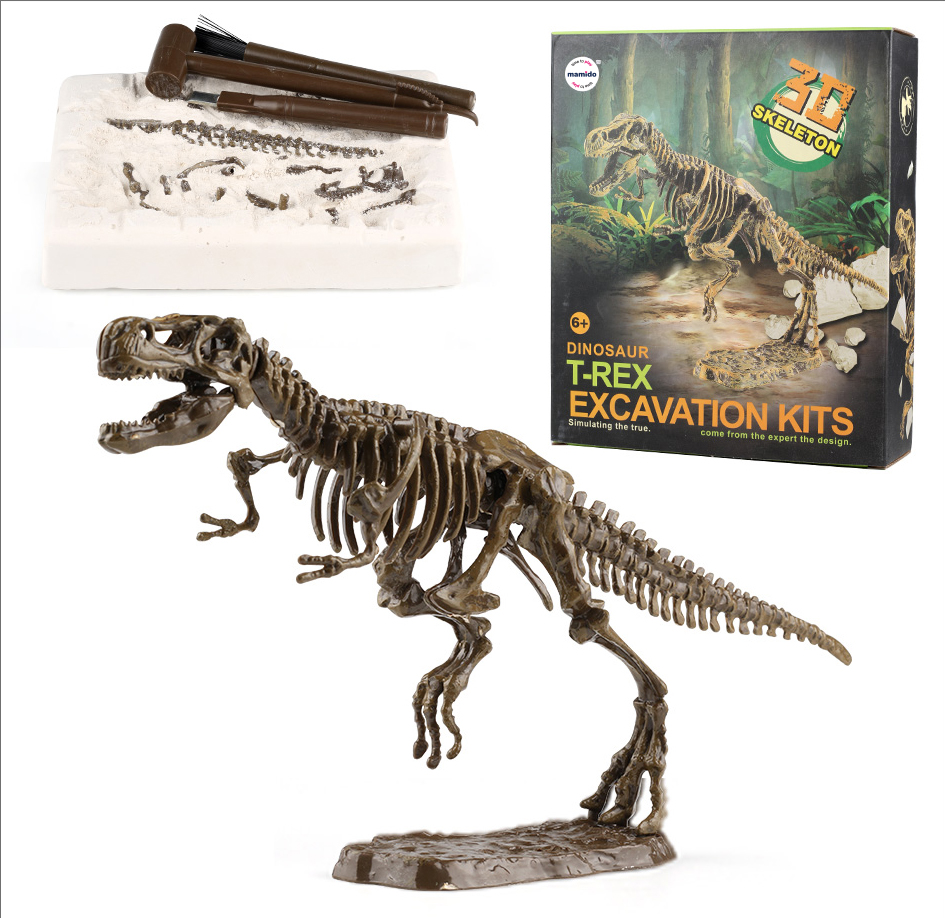 Mamido Archeologická sada dinosaurus - kostra T-Rex 3D skeleton MT1550 - Obrázek 2