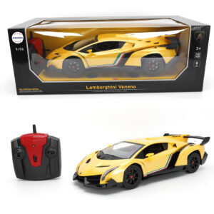 Mamido Autíčko na dálkové Lamborghini Poison 1:14 se světly žluté