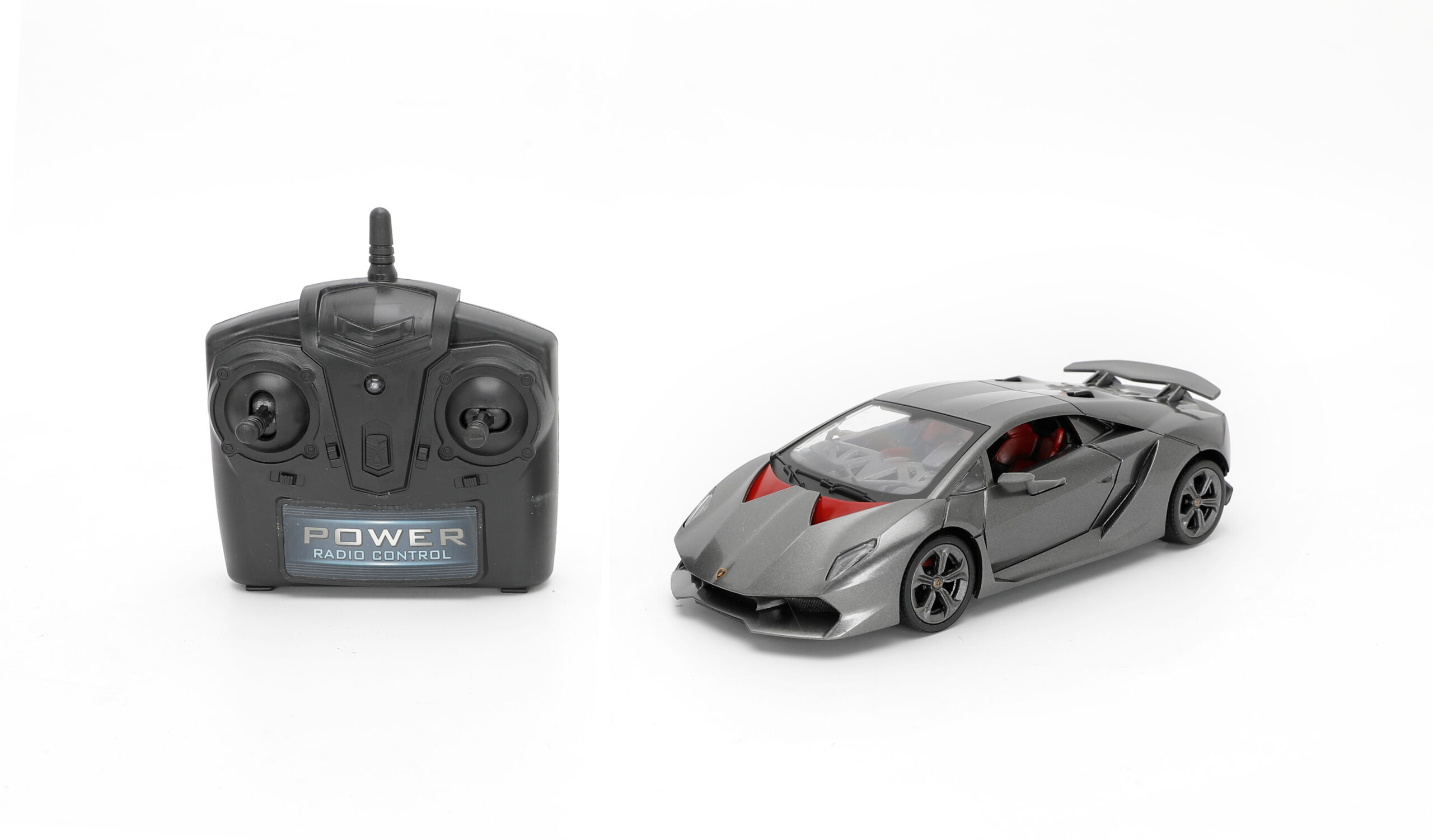 Mamido Autíčko na dálkové Lamborghini Sixth Element šedé 1:24 MT1326 - Obrázek 2